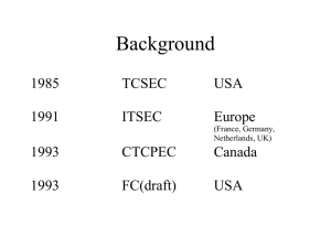 CC overview