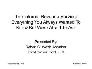 The Internal Revenue Service: Everything You