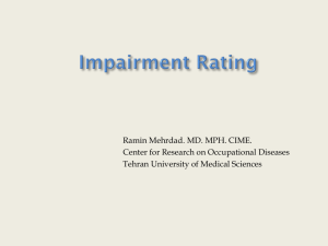 Impairment Rating