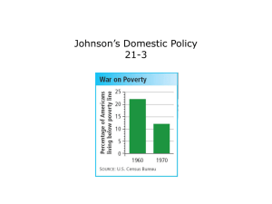 Johnson*s Domestic Policy - Methacton School District
