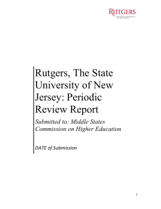 Rutgers, The State University of New Jersey