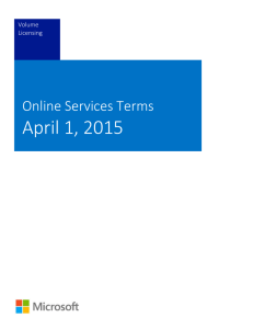 MicrosoftOnlineServicesTerms(English)(April2015)
