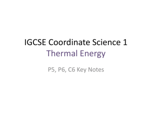 IGCSE Coordinate Science 1 What is life?