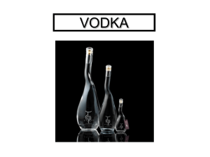 vodka - Food and Beverage