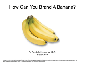 Brands account for more than one-third of shareholder