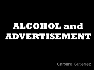 Alcohol and Advertisement