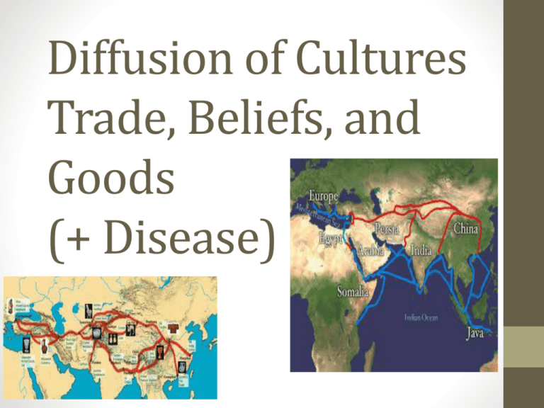 how does trade and travel influence cultures