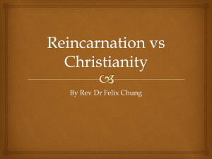 Reincarnation vs Christianity
