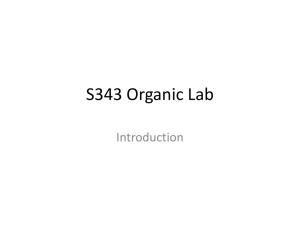 C343 Organic Lab