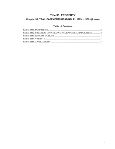 Title 33: PROPERTY - Maine Legislature