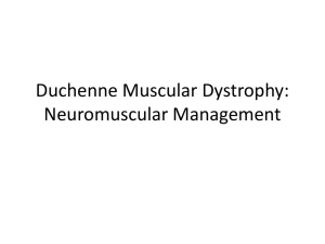 Neuromuscular Management - CARE-NMD