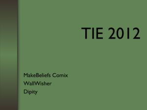 TIE 2012-MakeBeliefsComix-WallWisher