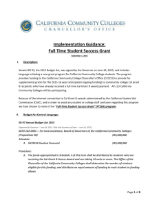 Full-Time Student Success Grant Fact Sheet doc