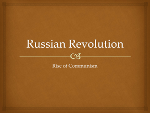 Russian Revolution - Madison County Schools