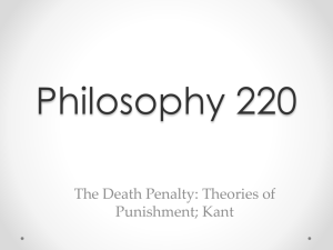 Theories of Punishment