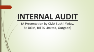 internal audit - nirc