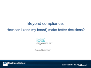 Powerpoint slide template (QUT Business School)