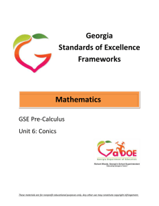 GSE Pre-Calculus · Unit 6 - Georgia Mathematics Educator Forum