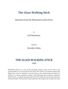 The Glass Walking Stick