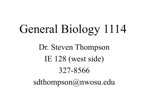 General Biology 1114