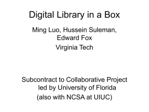 Digital Library in a Box