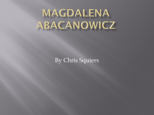 Magdalena Abacanowicz