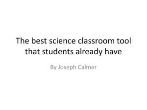 The best science classroom tool that students already have