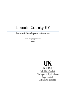 Lincoln County KY - UK College of Agriculture