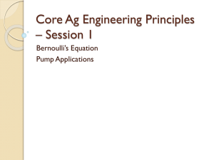 Core Ag Engineering Principles * Session 1