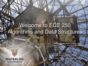 ECE 250 Algorithms and Data Structures