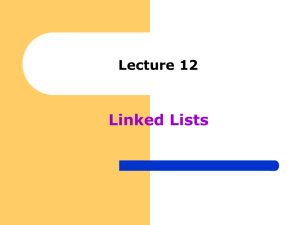 Lecture-12-Linked Lists