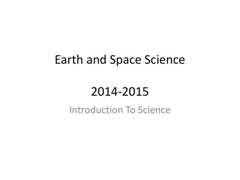 earth-and-space-science