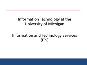University of Michigan Overview
