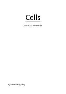 Cells - msvgrade8science