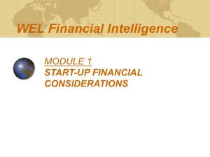Financial Module 1