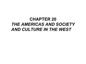 The Emergence of Mass Society in the West. - Leleua Loupe