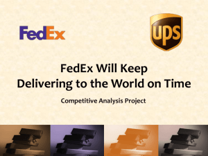 FedEx Will Keep Delivering the World on Time