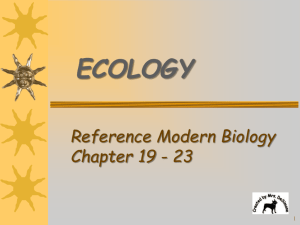 Reference Modern Biology Chapter 19