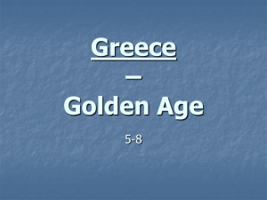 Greece – Golden Age