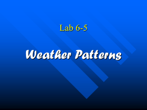 Lab 6-5 Weather Patterns PPT