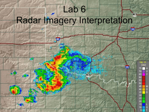 Lab 6 Radar Imagery Interpretation