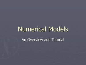 Numerical Models