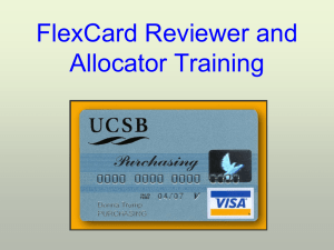 Current PowerPoint Reviewer/Allocator Training Presentation