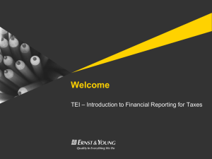 TEI_2012 Basics of Income Tax Accounting