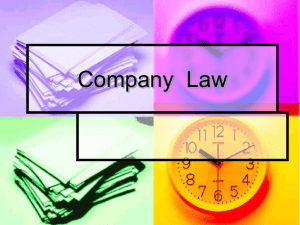 Company Law - Mehta & Mehta