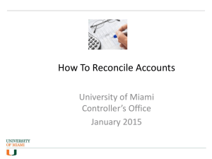 How To Reconcile Accounts