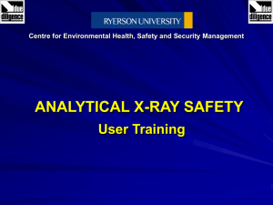 history of x-rays - Ryerson University