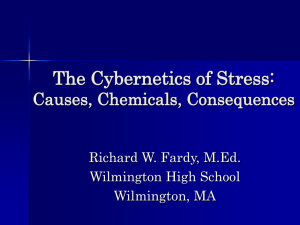The Cybernetics of Stress - Life Sciences Outreach Program