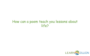 Poem-theme Ppt