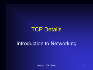 proj2-TCP overview